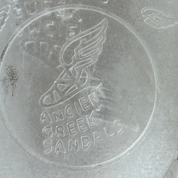 Ancient Greek Sandals Iro Jelly Clear Sandals Size 41 US 11 - Picture 5 of 9